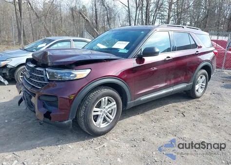 2022 Ford Explorer Xlt from USA, damaged, VIN 1FMSK8DH7NGA74186